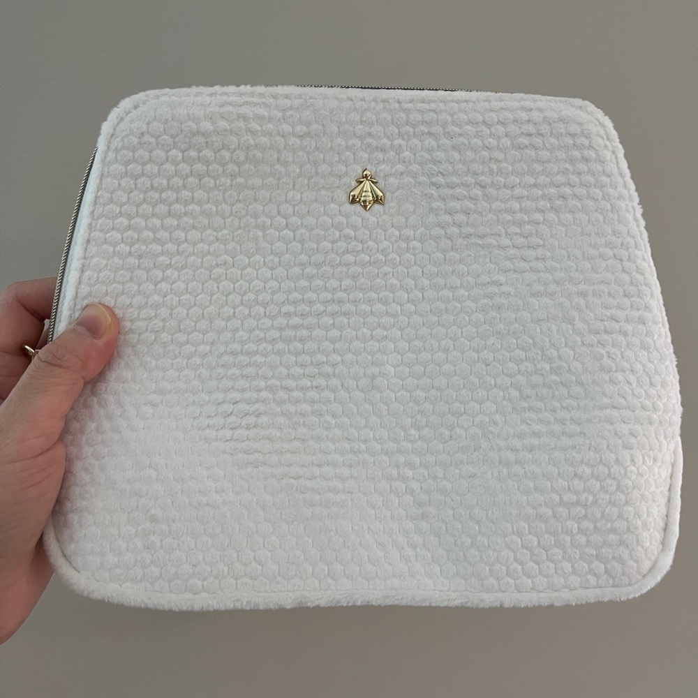 Guerlain White Cosmetic Bag